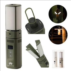 Portable Outdoor Wireless Speaker with Camping Light